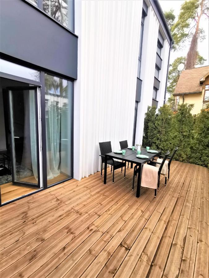 Design Apartment Loft Majori With Large Terrace Jūrkalne Exteriör bild